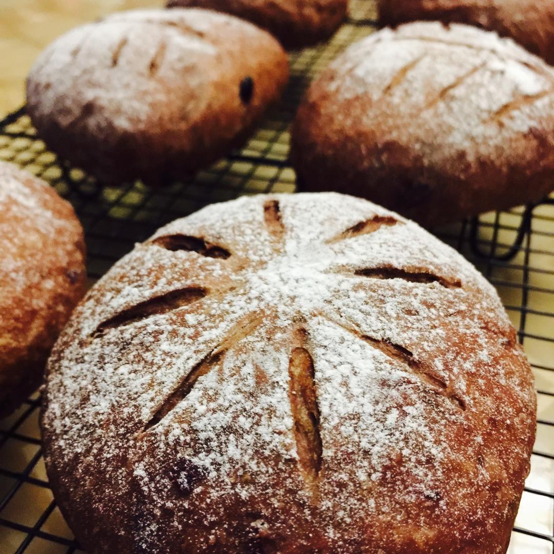 巧克力蔓越莓软欧 Rano Bread