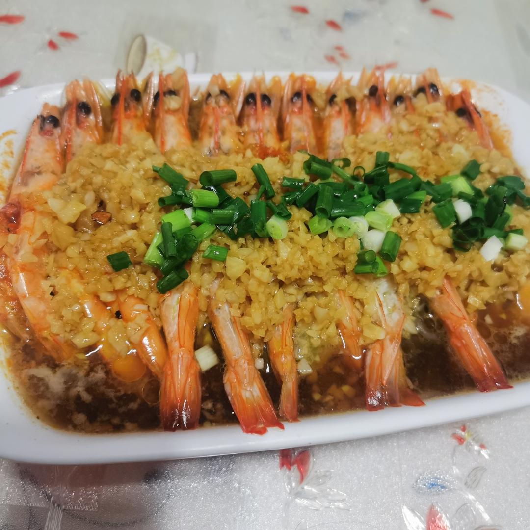 蒜蓉粉丝蒸虾