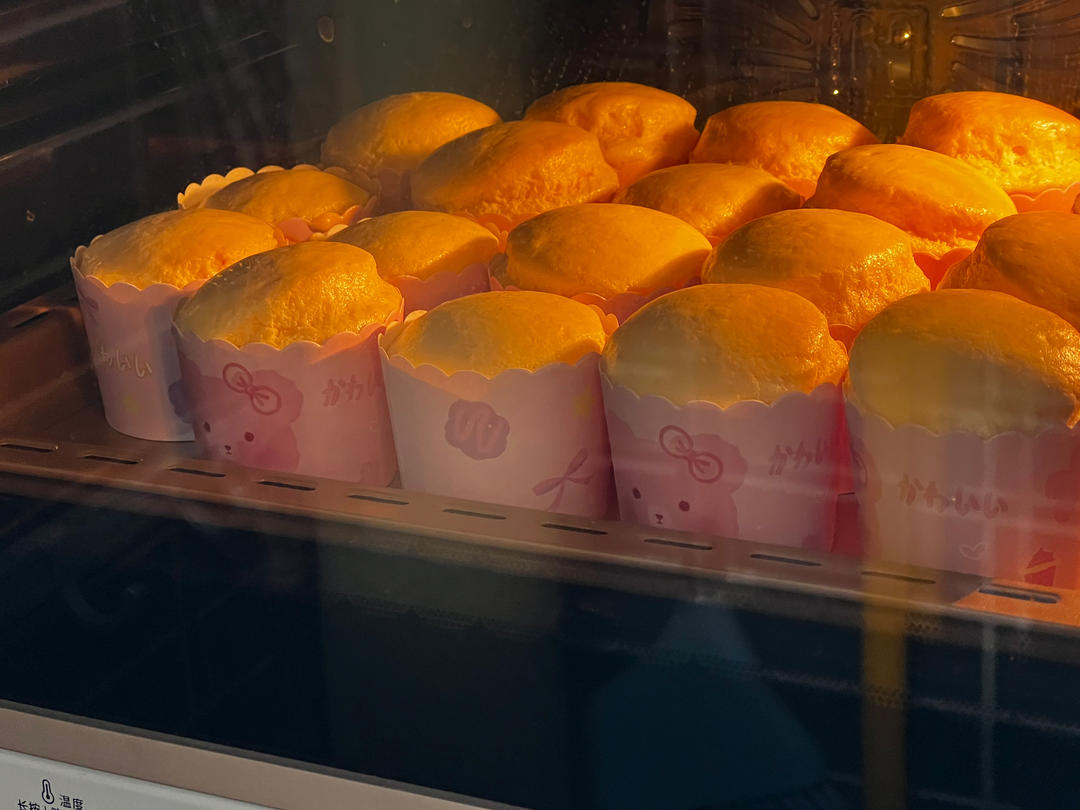 超简单不塌腰的纸杯蛋糕