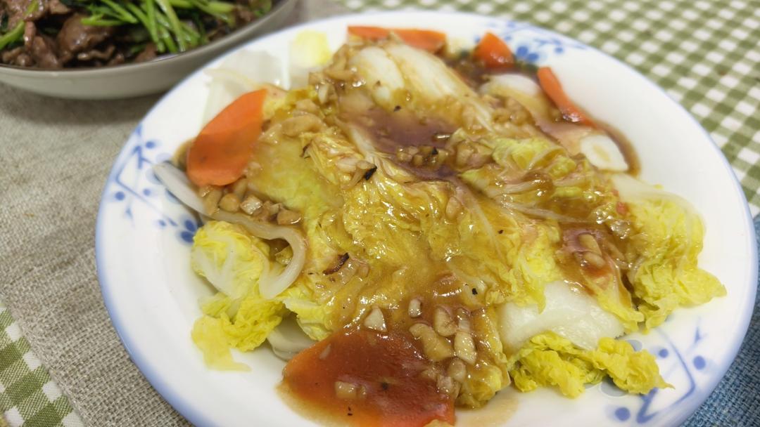 5分钟蒜蓉蚝油娃娃菜‼️健康低脂不长胖