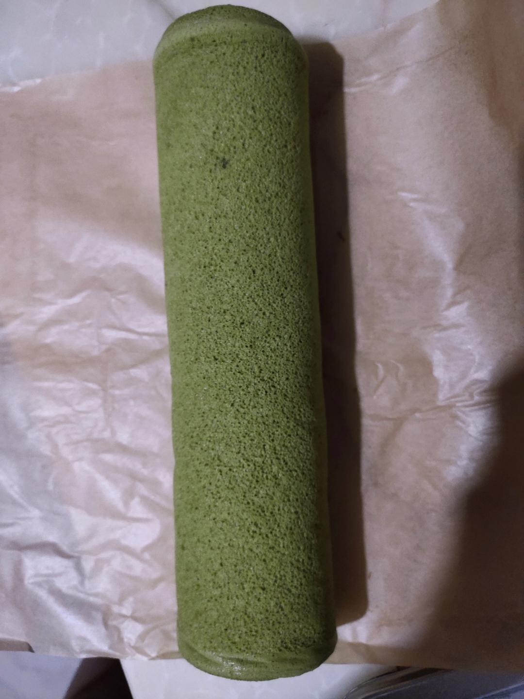 完美抹茶蜜豆蛋糕卷