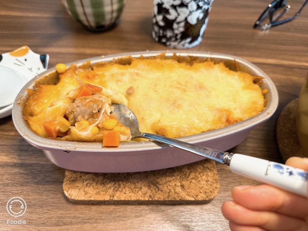 番茄鸡肉浓情焗饭【两人份】