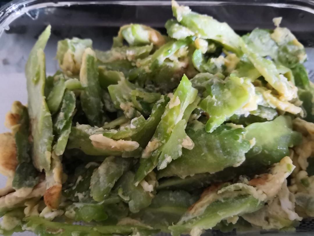 苦瓜炒蛋（清火菜）