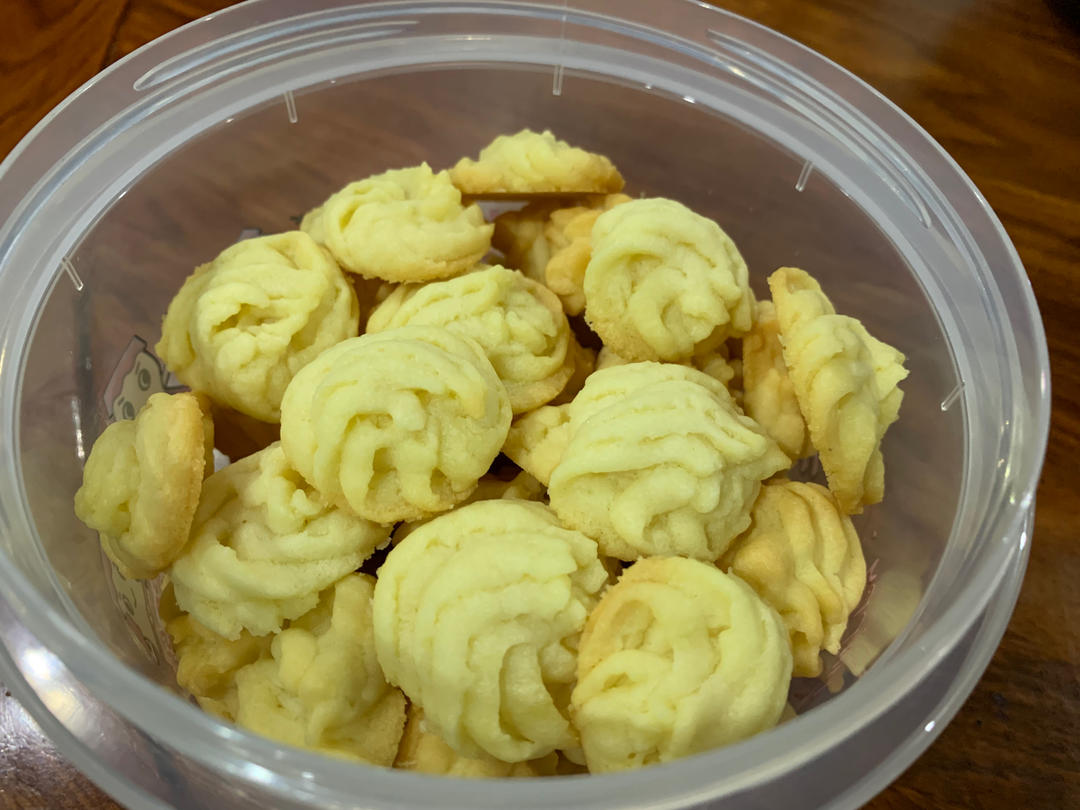 零失败花纹超级立体的黄油曲奇