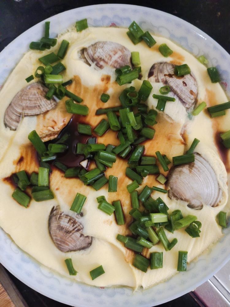 17.海蚌蒸蛋的做法