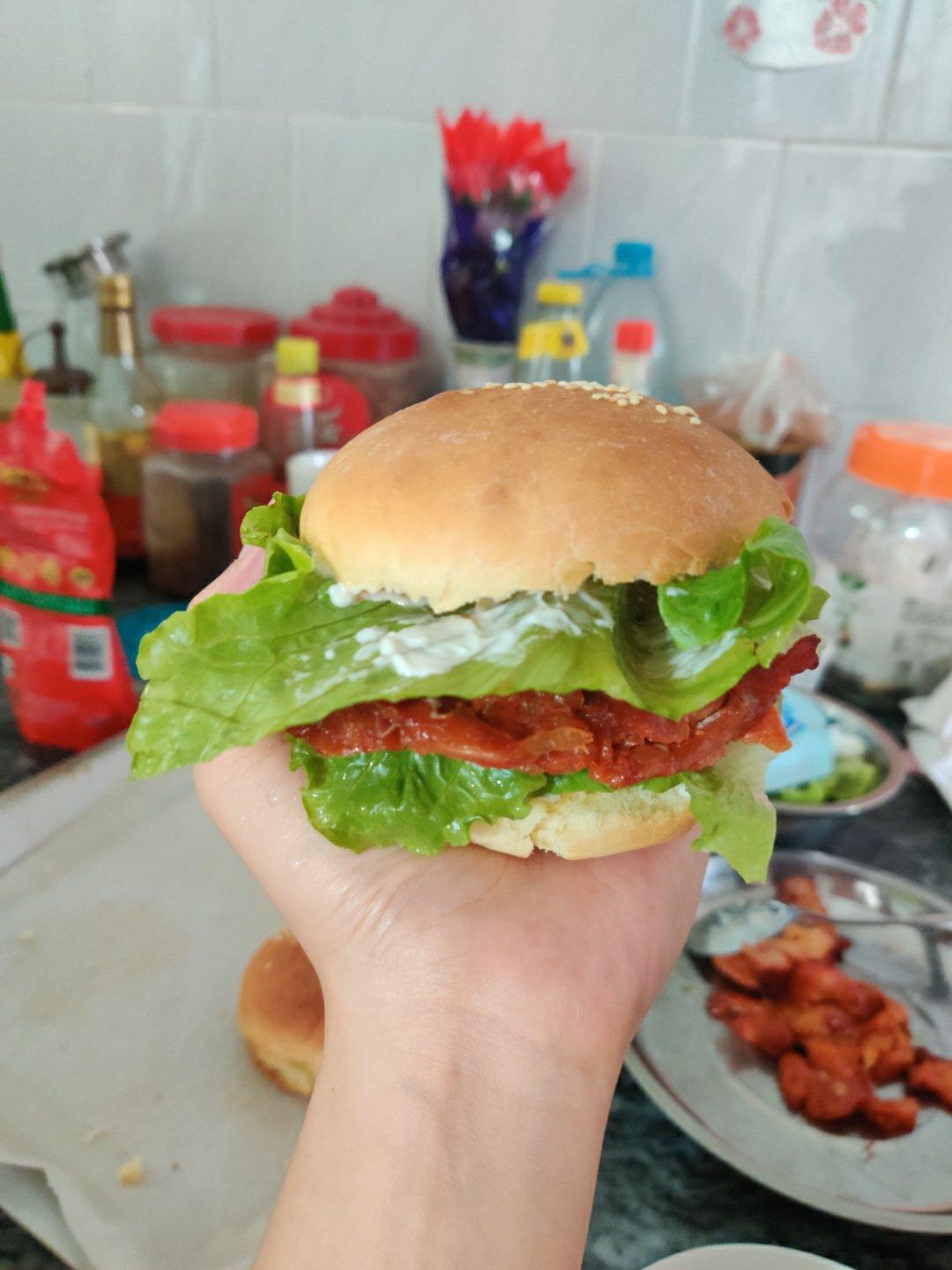 汉堡（基础汉堡胚做法）