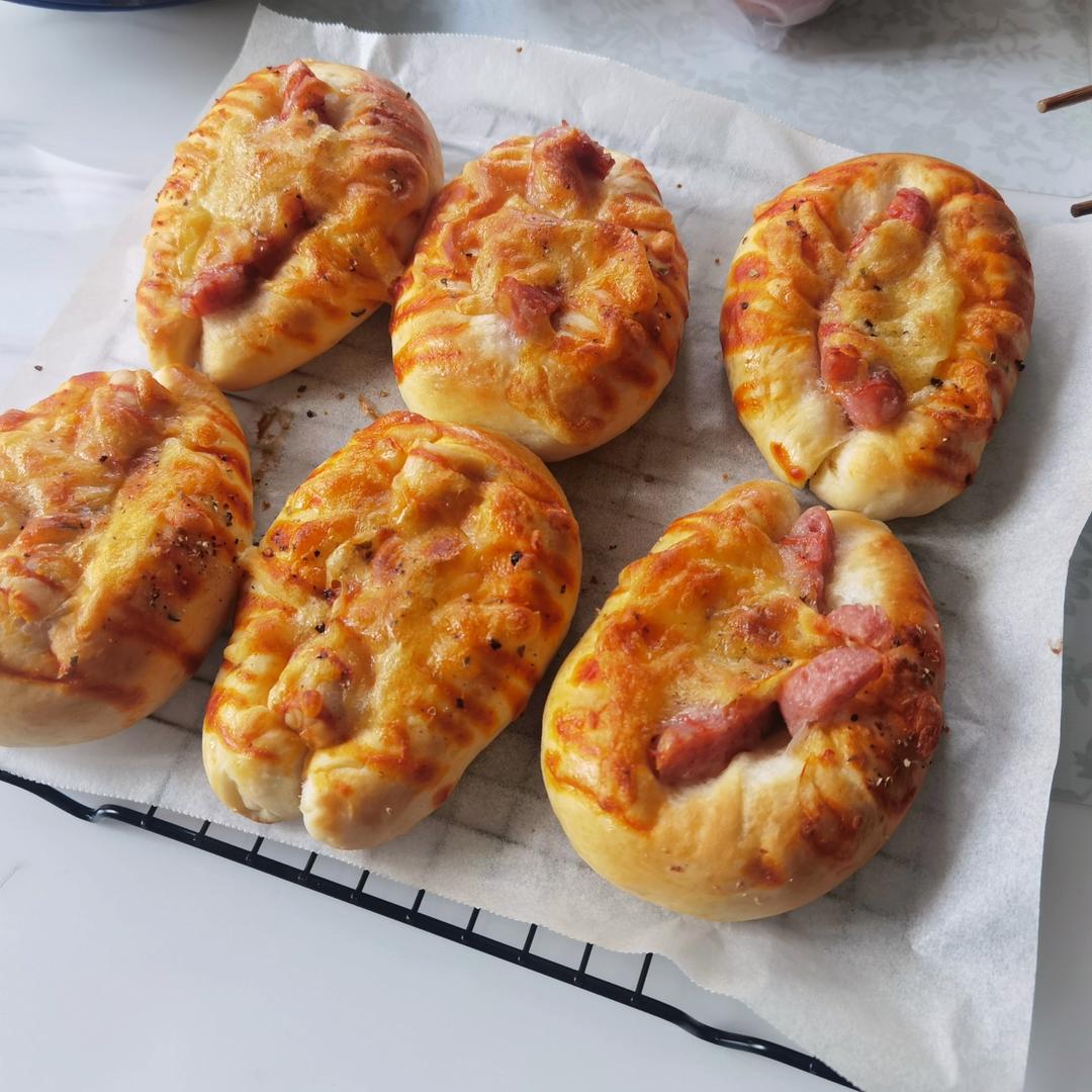 零失败率的芝士肠仔包 肉类面包