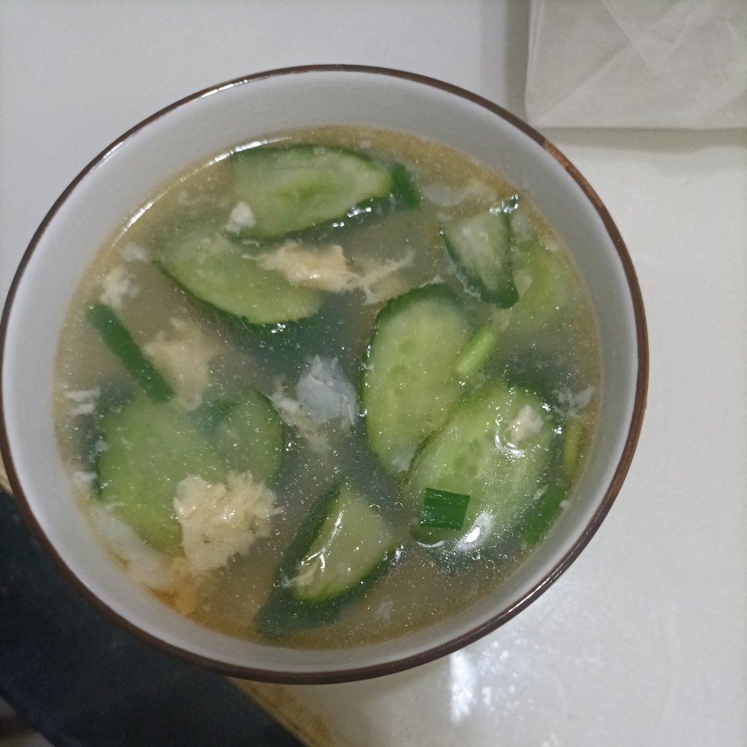 黄瓜鸡蛋汤