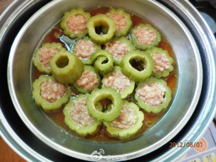 肉酿苦瓜