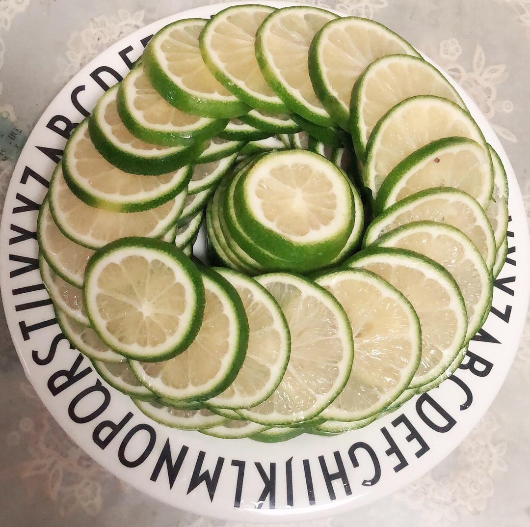 自制青柠蜂蜜茶