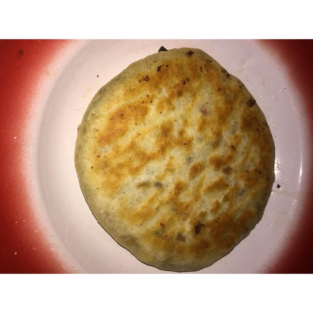 薄皮韭菜饼