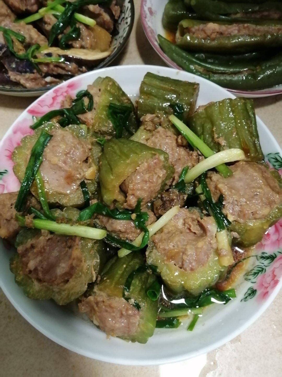 客家酿三宝（酿苦瓜，茄子，辣椒）