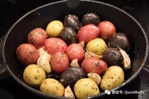 香烤迷你小土豆的做法 步骤3