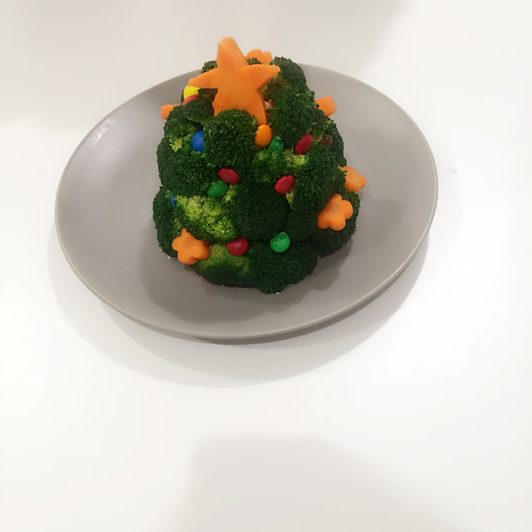 圣诞树沙拉的详细制作方法（西兰花土豆泥圣诞花环）