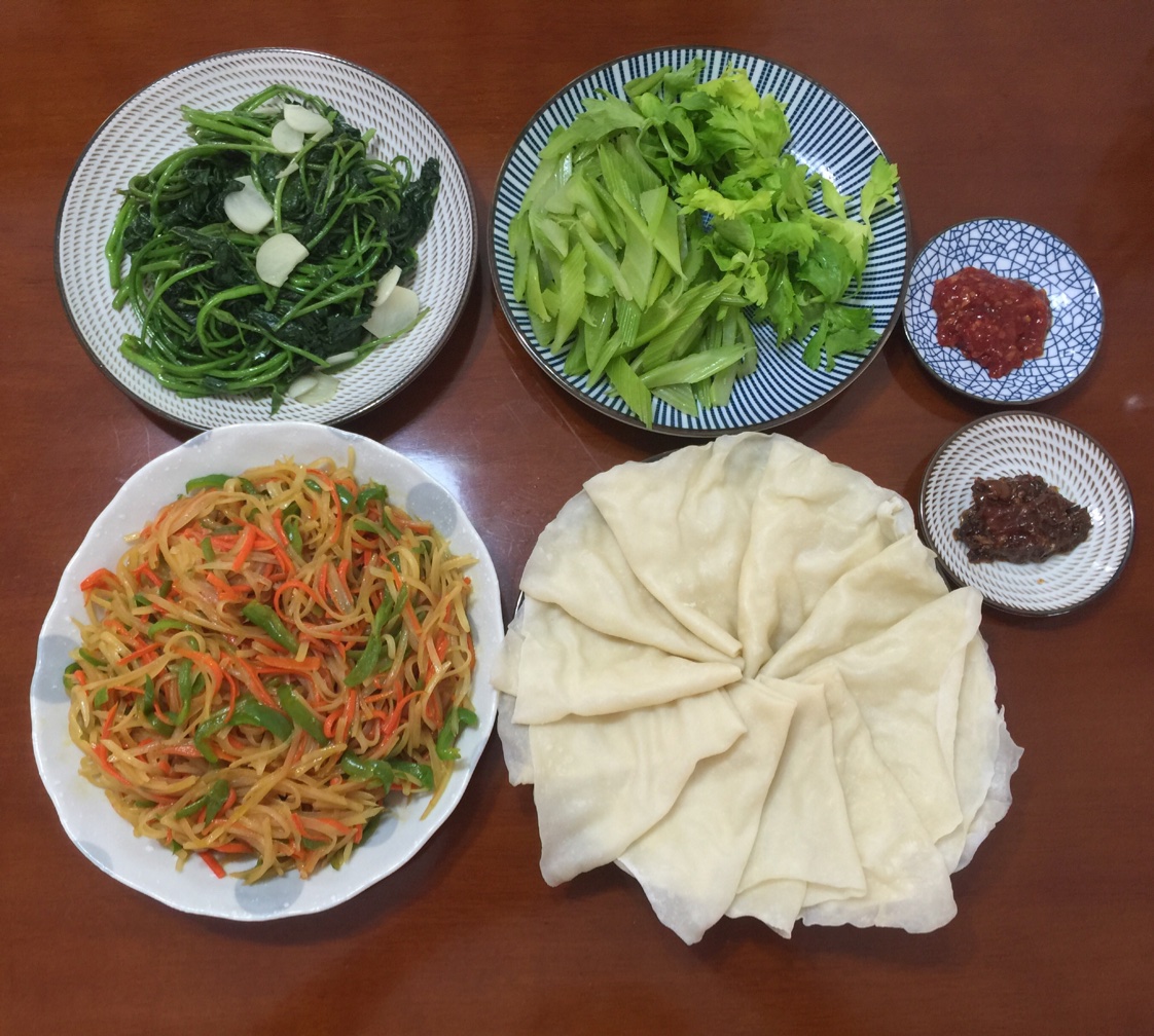 荷叶饼，水单饼