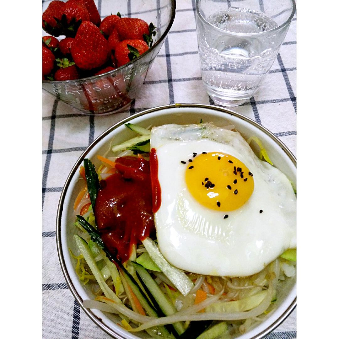 不用石锅的韩式拌饭