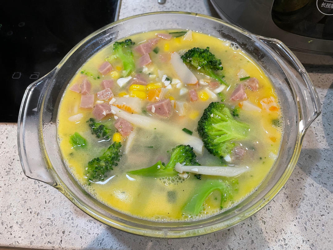 上汤西蓝花