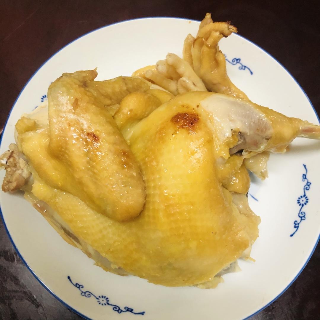 电饭煲盐焗鸡