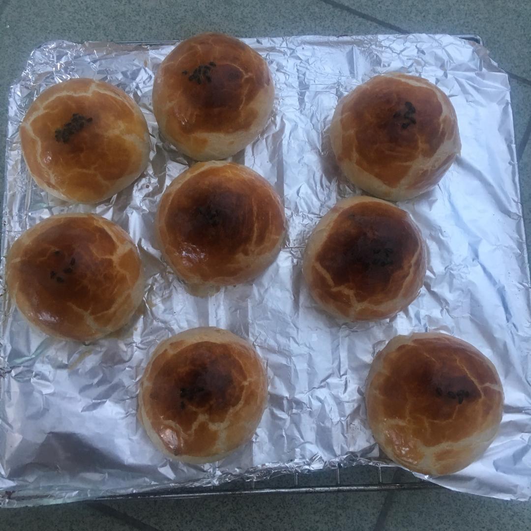 广式月饼——咸蛋黄豆沙月饼（新手版）