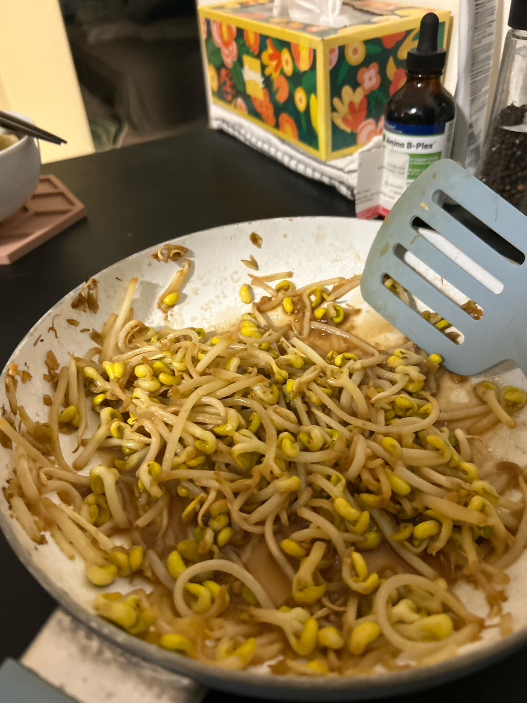 家常炒豆芽