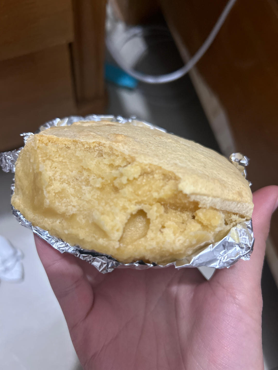 玉米面发糕~（烤箱版）大分量，切糕管饱~就是这么土豪~😌