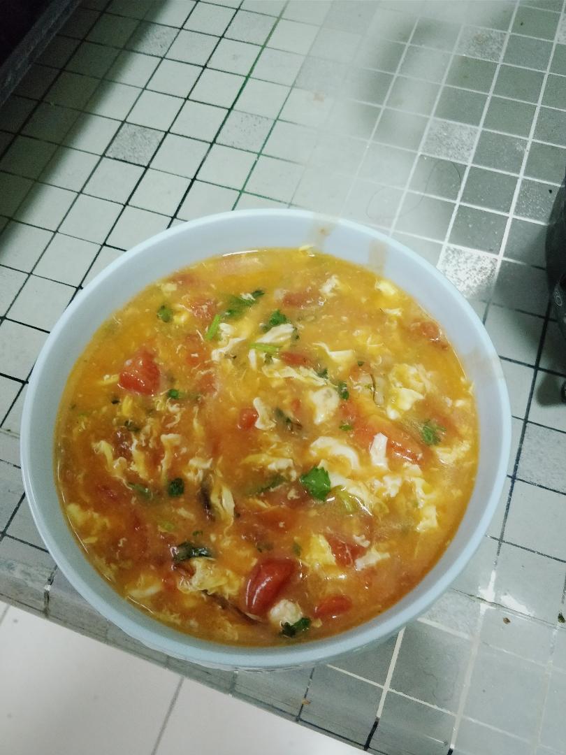 西红柿鸡蛋汤