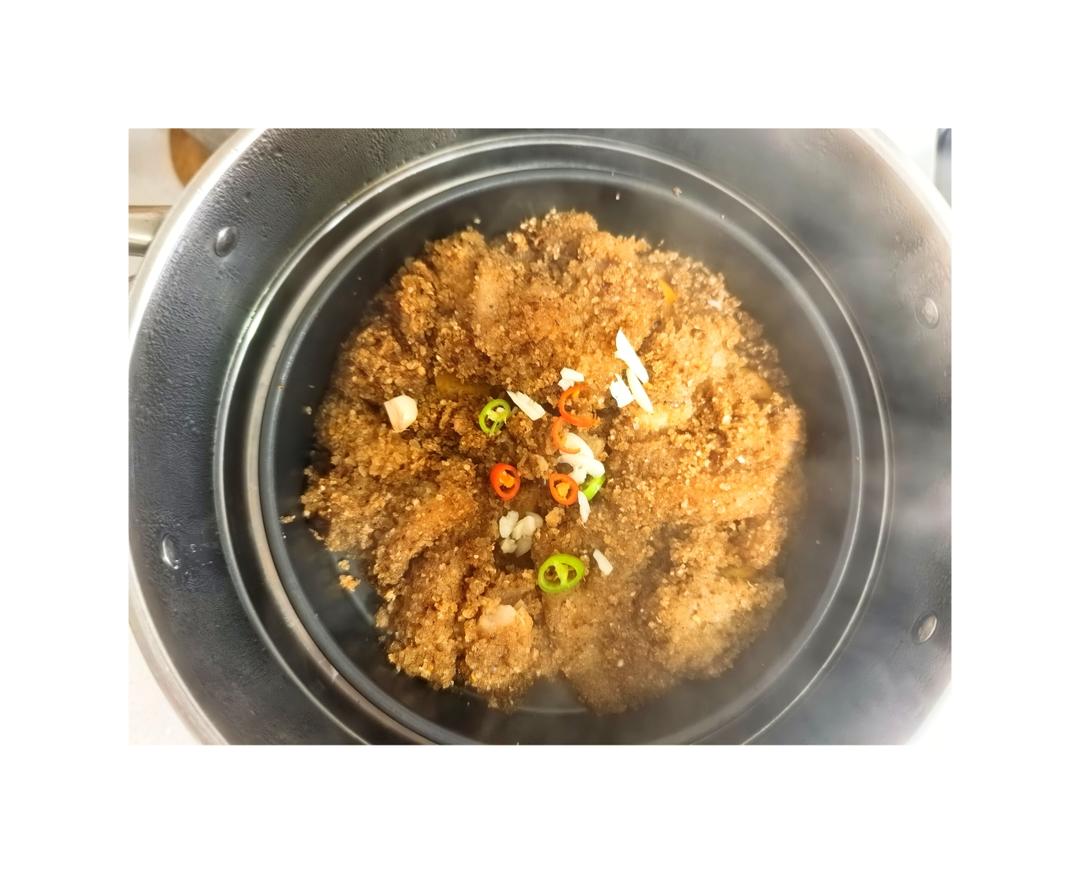 得到爸爸真传的川味粉蒸肉