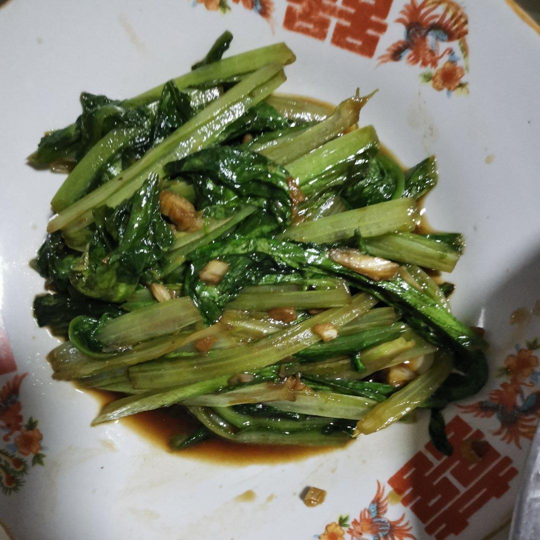 蒜蓉油麦菜（蚝油）