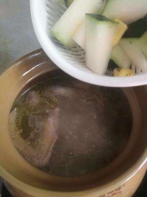 薏米冬瓜鸭汤和白切鸭肉的做法 步骤8