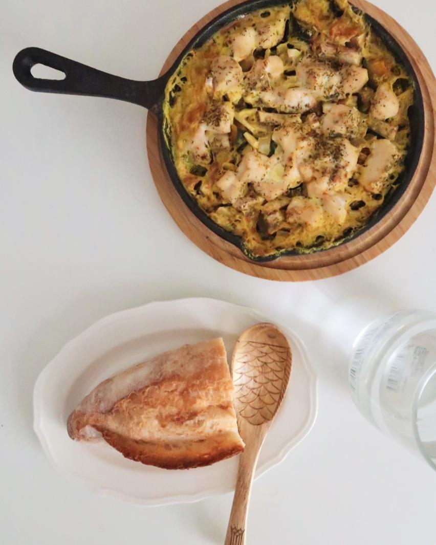 泰式香椰芋头南瓜咖喱慢烤鸡【北鼎烤箱食谱】