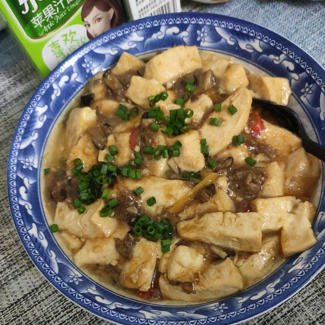 肉末嫩豆腐｜嫩滑口感爽口！这道快手菜超级下饭！！（减脂少油版）