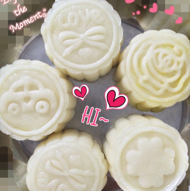 芝士奶黄冰皮月饼