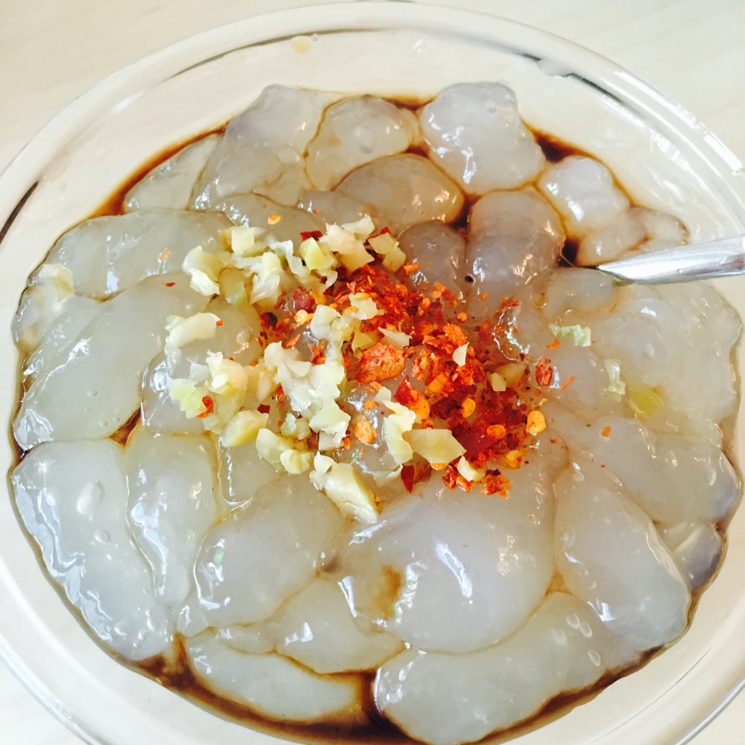 炊烟菇凉做的凉粉娃娃鱼