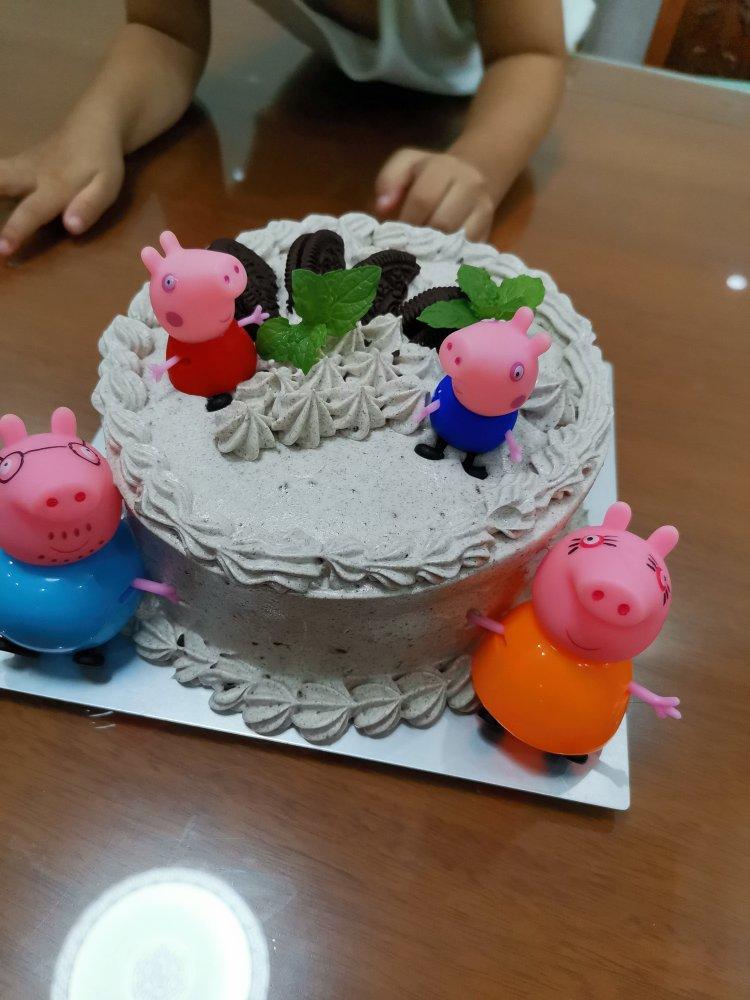 6寸奥利奥咸奶油蛋糕