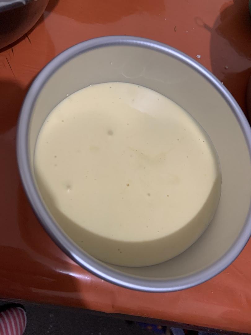 戚风蛋糕                                        the first time