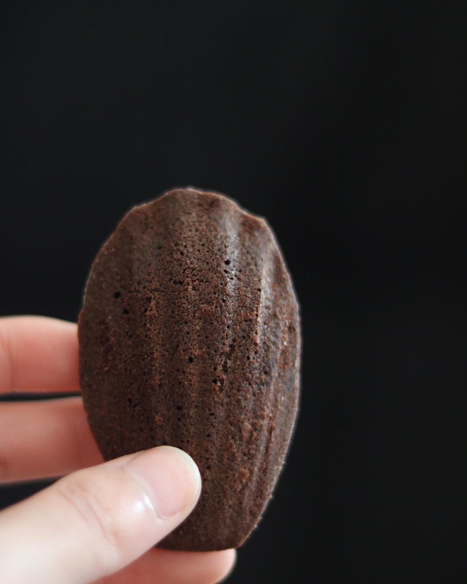 可可花生酱软心玛德琳