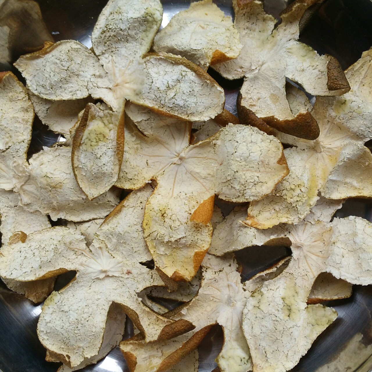 又一只喂食猫做的自制陈皮三蒸三晒