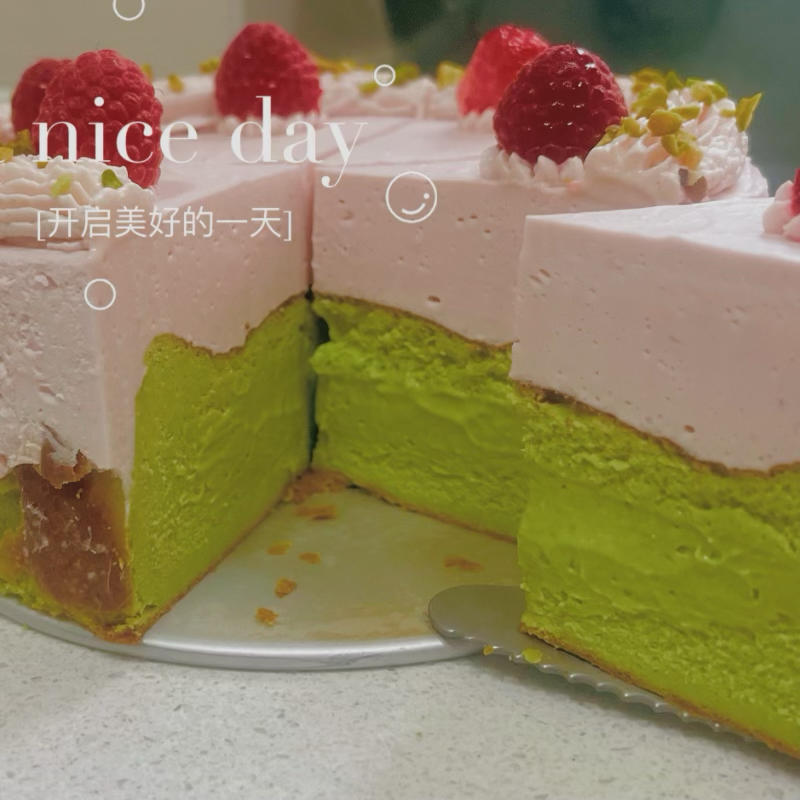 树莓开心果巴斯克🍰/芝士蛋糕