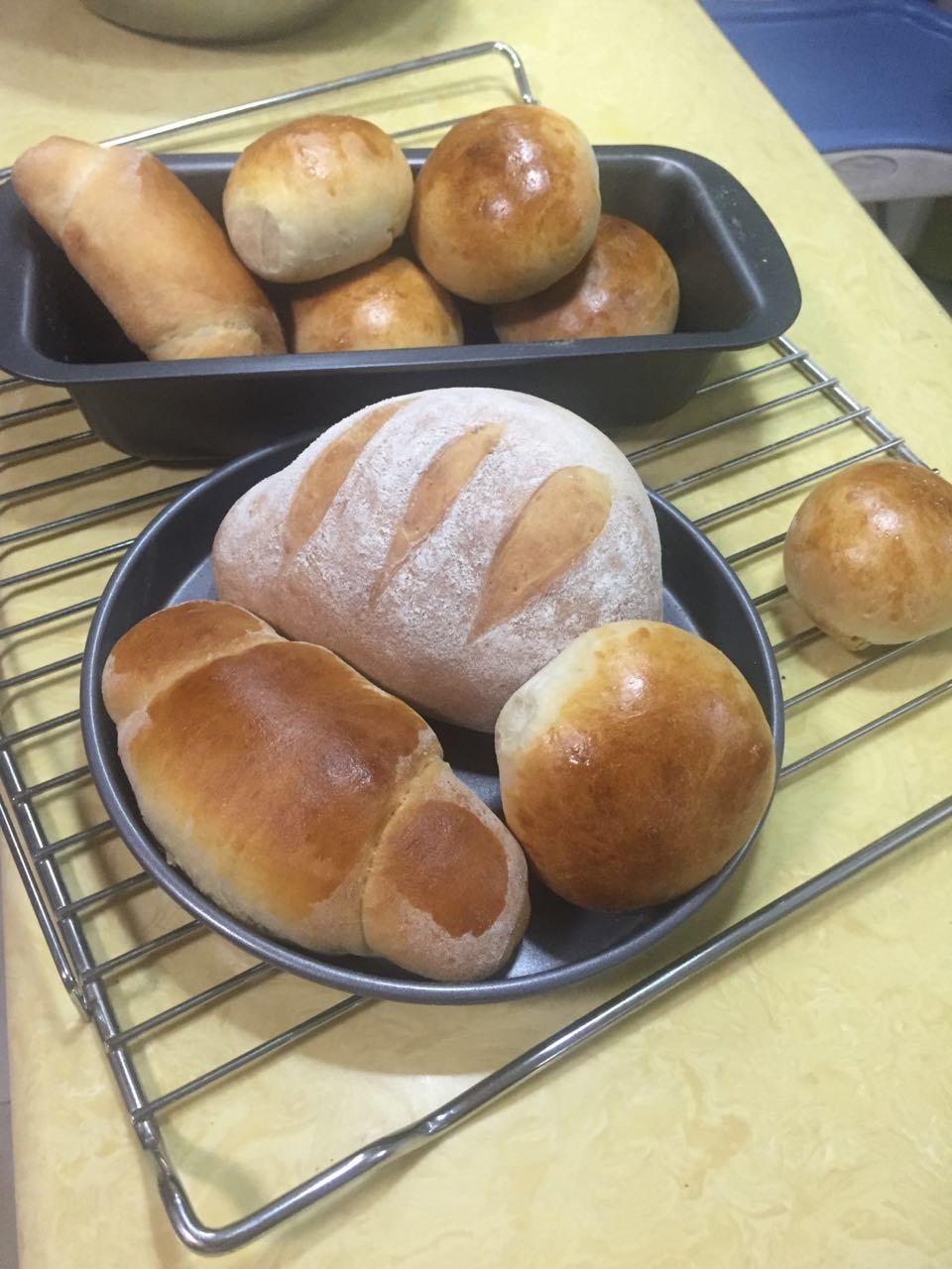 家常烤面包的做法