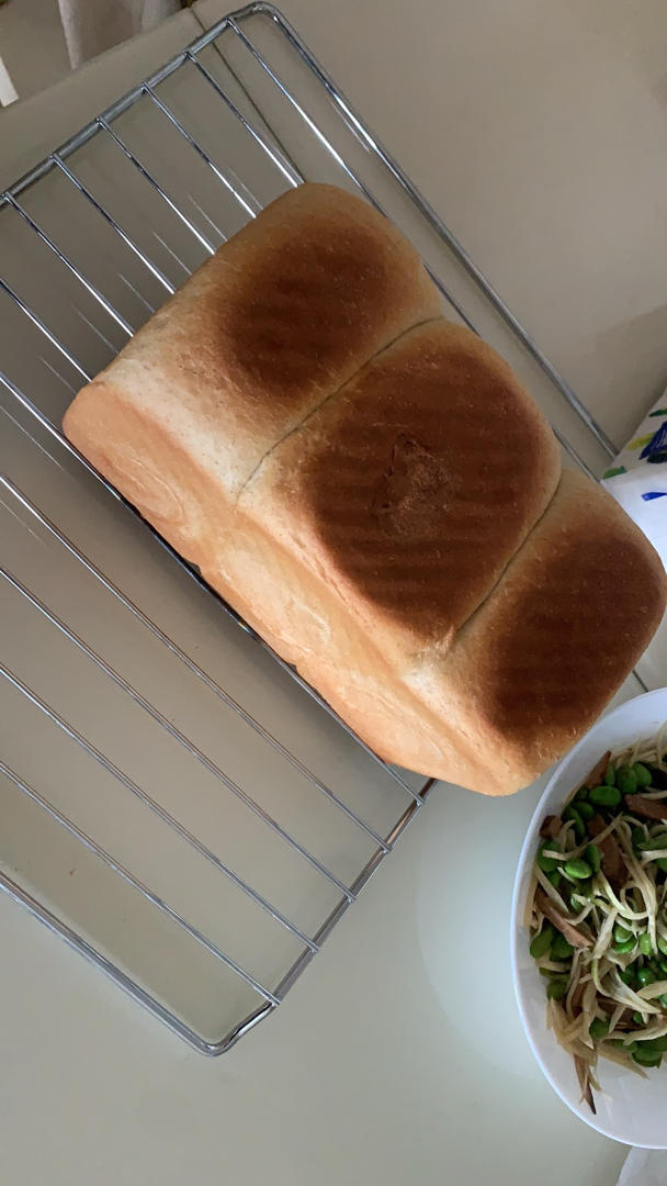 夺命软吐司(๑´ڡ`๑)超软拉丝极速方便的一次发酵吐司
