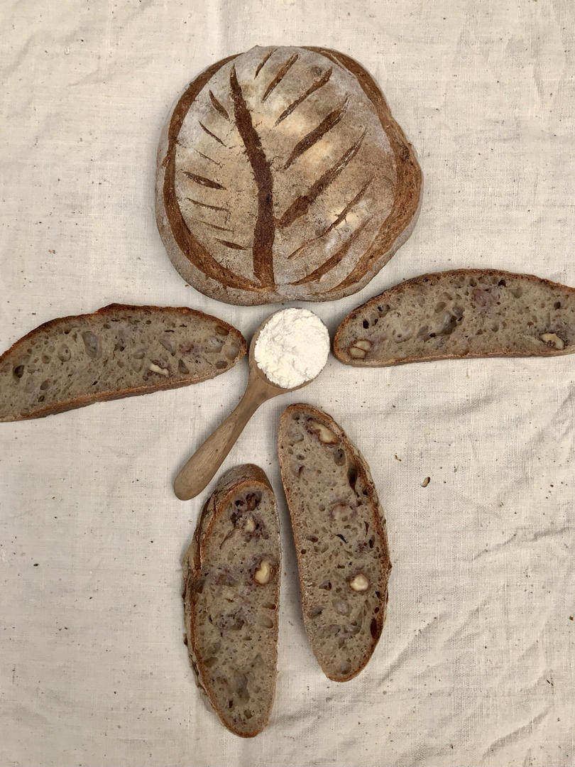 【健康食】天然酵母乡村面包 Rustic Sourdough Bread