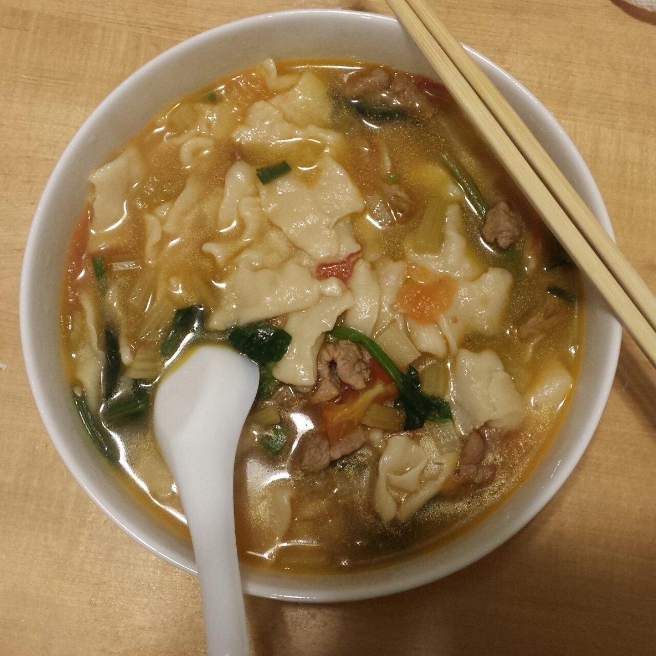 新疆汤饭（揪片子）附揪面片图解