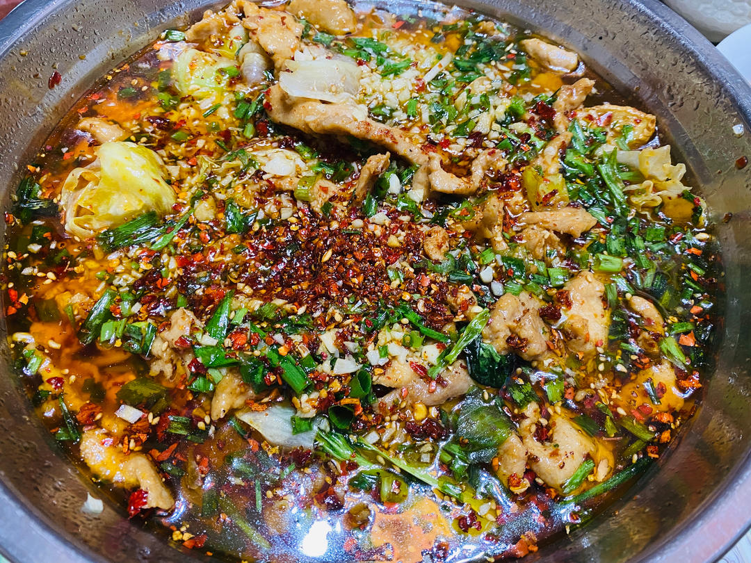 水煮肉片（肯定不翻车）