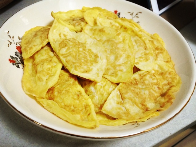 鲜肉蛋饺儿