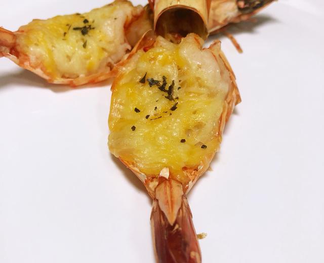 芝士焗大虾的做法