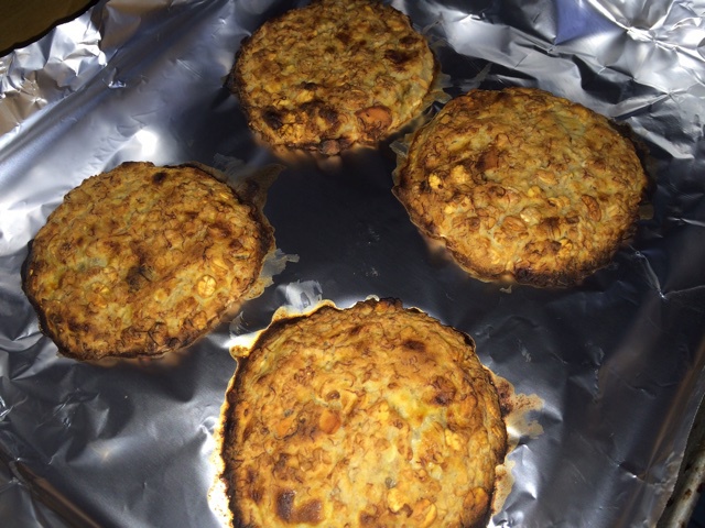 香蕉燕麦饼