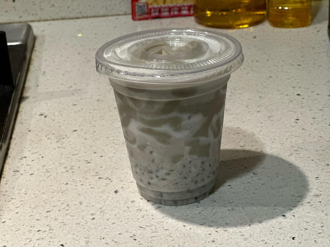 绿豆沙牛乳冰/清热解暑/夏日必备