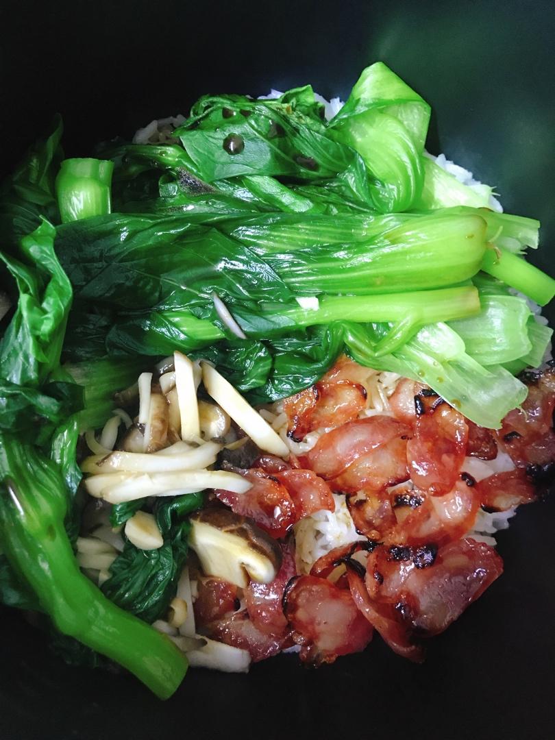 腊味煲仔饭（电饭煲版）