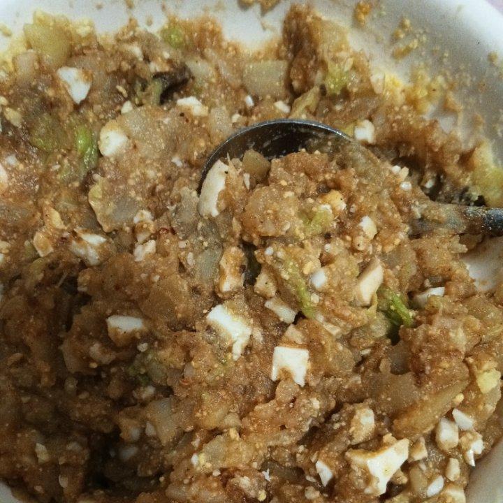 土豆鸡蛋泥