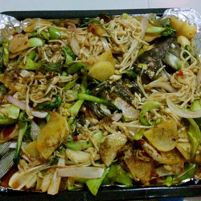 香辣烤鱼-烤箱版